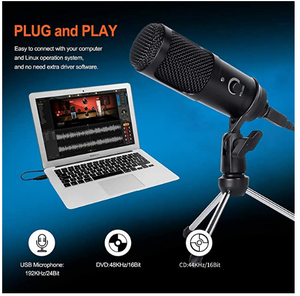 <span class=keywords><strong>Micro</strong></span> À Condensateur USB Streaming Podcast <span class=keywords><strong>Micro</strong></span> Studio Professionnel <span class=keywords><strong>Micro</strong></span> <span class=keywords><strong>Cardioïde</strong></span> pour Skype YouTube Gaming D'enregistrement - Product Image 4