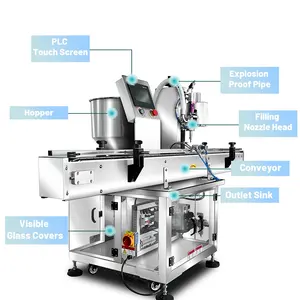 ماكينة آلية NENOSUN لتعبئة معجون الكاتشب وزبدة الفول السوداني ومربى الكريمة والصوص