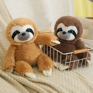 Peluche <span class=keywords><strong>di</strong></span> Bradipo in Velluto, Divertente <span class=keywords><strong>e</strong></span> Super Brutto, Cuscino Ultra Morbido - Product Image 4