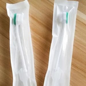 Оптовая продажа, одноразовая медицинская зубная щетка для ухода за зубами ротовой полости - Product Image 1