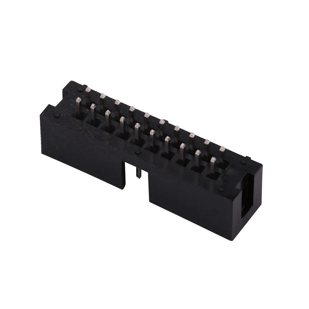 2X10Pin Box Header Socket conector PCB 20pin 2,54mm paso Dual/2 filas hembra Idc Box header Connector