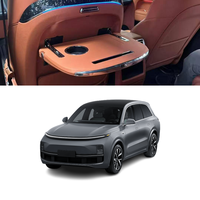 Accessoires intérieurs de voiture, table pliante pour siège arrière avec lumière d'ambiance, charge sans fil, table de dossier pliable pour Li L6 L7 L8 L9