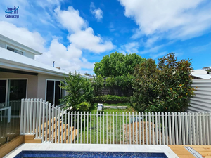 Revestimiento en polvo No se oxida Valla de hoja de aluminio sin marco Valla de listón vertical para el mercado de Australia - Product Image 5