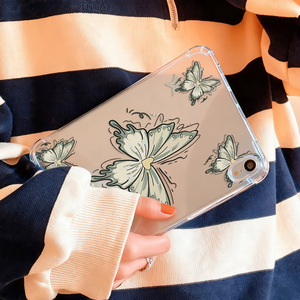 Funda adecuada para Apple iPad de 11 pulgadas, nueva carcasa transparente con diseño de mariposa, funda protectora a prueba de golpes para tableta - Product Image 4