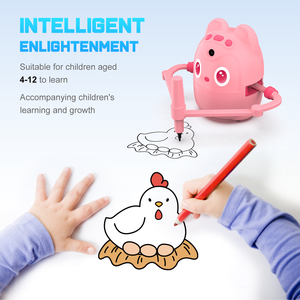 Robot de <span class=keywords><strong>Dessin</strong></span> Intelligent <span class=keywords><strong>pour</strong></span> Enfants, Jouet Éducatif, Batterie Rechargeable, Plastique, <span class=keywords><strong>pour</strong></span> l'Éveil Artistique Précoce, Cadeau d'<span class=keywords><strong>Anniversaire</strong></span> <span class=keywords><strong>pour</strong></span> Enfants - Product Image 4