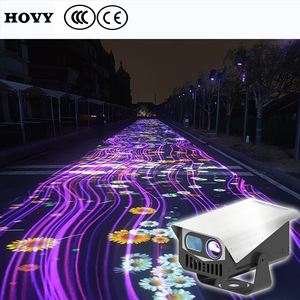 <span class=keywords><strong>Projecteur</strong></span> de sol portable interactif Full HD LCD avec mise au point automatique, haut-parleur intégré et contrôle par application pour jeux en extérieur - Product Image 1