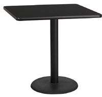 Table basse d'extérieur en surface solide HPL décorative, meubles stratifiés, imperméable, ignifuge, anti-rayures, école, hôtel, restaurant