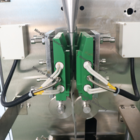 Machine de remplissage et d'emballage de sachets de miel liquide pour l'alimentation, contrôlée par PLC, scelleuse de sacs automatique haute vitesse, options film plastique