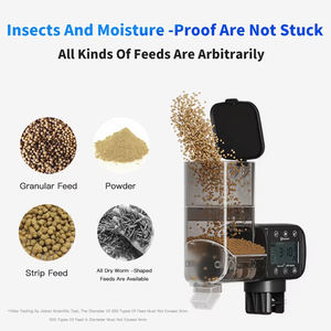 เครื่องให้อาหารปลาอัตโนมัติอัจฉริยะ ตั้งเวลาได้ ควบคุมผ่าน WiFi ไร้สาย อุปกรณ์เสริมสำหรับตู้ปลา - Product Image 4