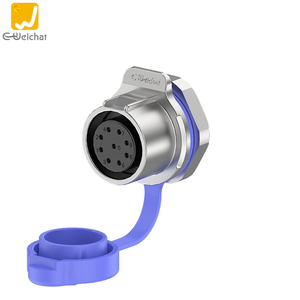 M20 2/3/4/5/7/9/12/14 Pin blocco di sicurezza esterno cavo elettrico connettori pannello montaggio connettore cavo impermeabile - Product Image 4