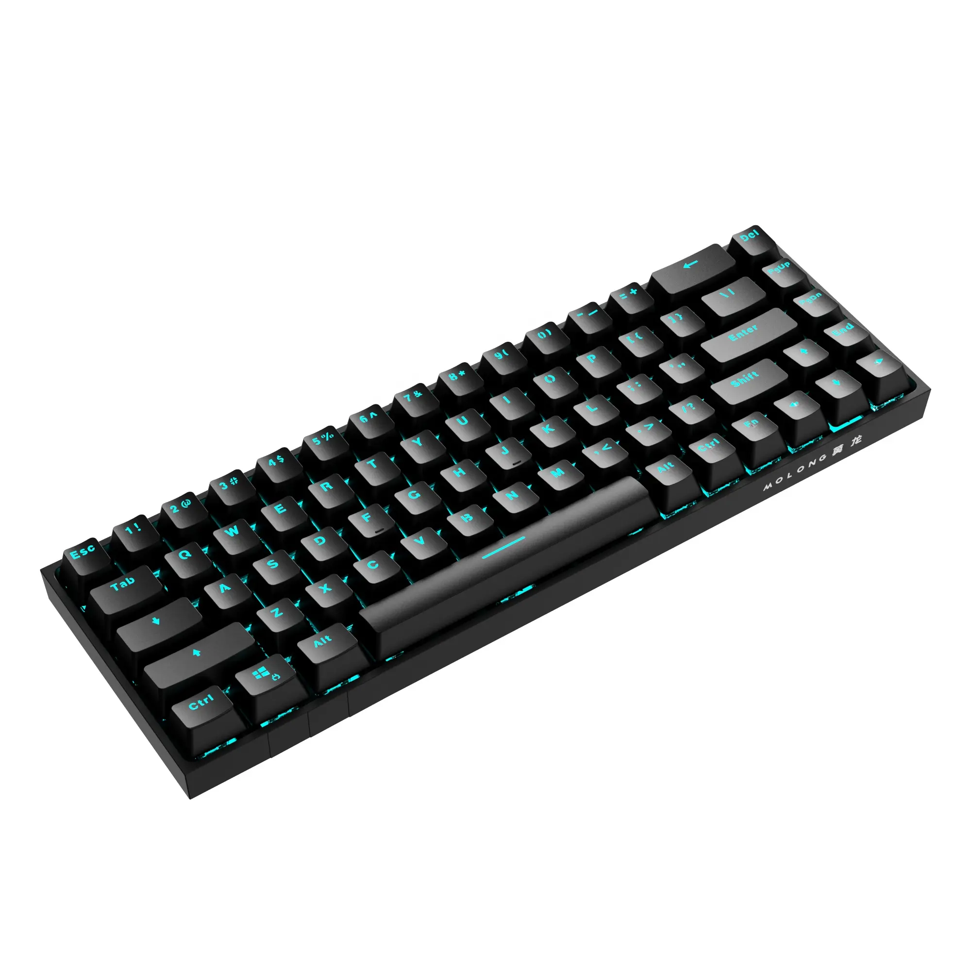 Hot Sell 68Keys Waterproof Gaming Keyboard Wired Mechanical Keyboard for Gamer