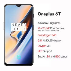 โทรศัพท์<span class=keywords><strong>มือ</strong></span><span class=keywords><strong>สอง</strong></span>สำหรับโทรศัพท์มือถือ OnePlus <span class=keywords><strong>6T</strong></span> ปลดล็อคสมาร์ทโฟน6.41นิ้วที่ใช้ตัวประมวลผลการสื่อสารทั่วโลก - Product Image 4