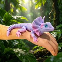 Jouet caméléon articulé imprimé en 3D, figurine de lézard à articulations entièrement mobiles, cadeau pour enfants, jouet anti-stress, ornement