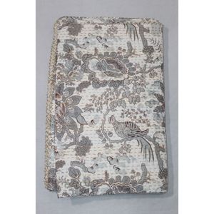 Cubrecama y Colcha Estilo Bohemio Kantha, Hechos a Mano, de Algodón Estampado, Lavables, Suaves, Ecológicos, Decoración para el Hogar, Regalo de Inauguración - Product Image 5