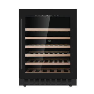 Frigorifero per Vini Elettrico da Incasso di Alta Qualità 145L, Controllo Temperatura a Doppia Zona, Uso Domestico, Stile Bodega in Acciaio Inox - Product Image 2