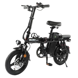 EU・米国・英国倉庫発送 48V 電動アシスト自転車 折りたたみ式 ハイブリッドシティロードバイク スチールフレーム リチウムバッテリー電源供給 - Product Image 4