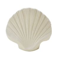 Vases et pots à fleurs en céramique faits à la main, finition mate sable, style nautique bohème, forme coquillage, objets de décoration en céramique en stock, personnalisables