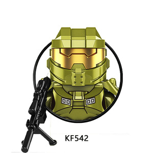 Mini-mecha spatial futuriste en ABS, blocs de construction éducatifs entièrement imprimés, MOC, cadeau de collection KF542-KF549 - Product Image 2