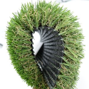 <span class=keywords><strong>Gazon</strong></span> <span class=keywords><strong>synthétique</strong></span> de 38 mm pour terrain de football, tapis d'herbe artificielle pour l'aménagement paysager et l'utilisation en jardin, doux et écologique - Product Image 3