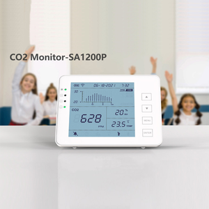 جهاز مراقبة الهواء الداخلي CO2 القياسي من <span class=keywords><strong>ASHRAE</strong></span> ، مقياس ثاني أكسيد الكربون CO2 للكليات والجامعات والفصول الدراسية والحرم الجامعي - Product Image 6