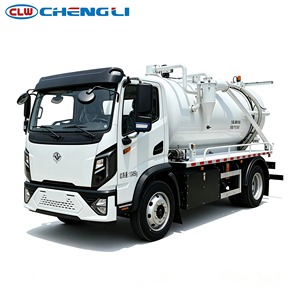 Camión de Succión de Aguas Residuales Eléctrico 4x4, Camión de Eliminación de Residuos - Product Image 1