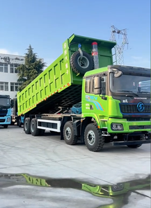 รถบรรทุกดั๊มพ์ไฟฟ้าล้วน Shacman X5000E 8x4 แบบยกเทท้าย พลังงานใหม่ สำหรับงานเหมืองที่เป็นมิตรต่อสิ่งแวดล้อม การขนส่งแบบไร้การปล่อยมลพิษ - Product Image 3