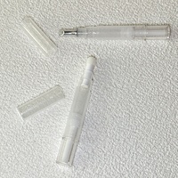 Stylo à gloss rotatif avec plusieurs têtes de brosse, tubes de gloss rotatifs pour emballage cosmétique, flacon d'huile à lèvres et de sérum
