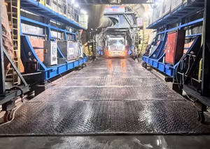 4x8 HDPE nhựa Mat Kết cấu bề mặt bền di động tạm Thời Đường mat cho Đường Cơ Sở/subgrade 1220x2440mm 10-40mm Độ dày - Product Image 5