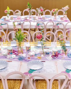 Vente en gros de chaises pour enfants en rotin faites à la main pour fête d'anniversaire mariage banquet décoration d'événement sièges pour enfants durables et écologiques - Product Image 4