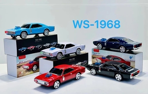 Wster WS-1968 dodger Challenger xe hình không dây màu xanh răng loa với TF USB FM rảnh tay TWS LED hiển thị LED ánh sáng - Product Image 2