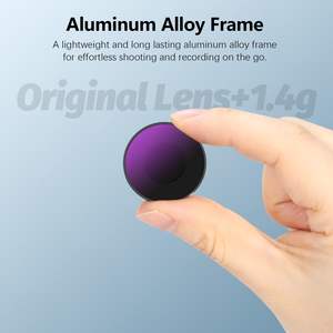 Amazear HD Lens <b>Filter</b> Kit for Insta360 GO Ultra Camera Easy Install ND/CPL <b>Filters</b> Set with ND8/ND16/ND32 for Vlogging - Product Image 4