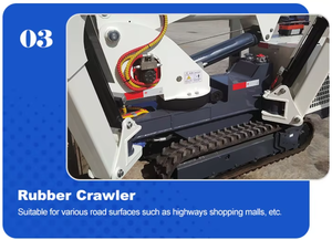 עגורן עכביש 2-12 טון, עגורן זחלילי קטן לבנייה עם זרוע טלסקופית - Product Image 2