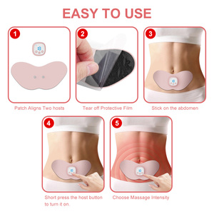 เครื่องนวดตัวขนาดเล็ก 8 โหมด เครื่องกระตุ้นประสาทไฟฟ้าอัจฉริยะ ชาร์จผ่านพอร์ต Type-C อุปกรณ์ TENS EMS สำหรับดูแลสุขภาพที่บ้าน สำหรับ DOMAS - Product Image 4