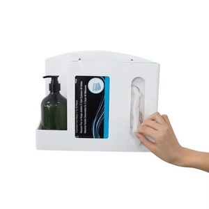 Dispensador de Acrílico Moderno de Pared de 4 mm de Grosor con Logotipo Personalizado para Almacenamiento de Mascarillas, Guantes y Desinfectante de Manos - Product Image 5