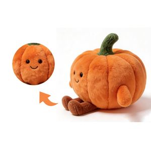 <b>Stuffed</b> <b>Soft</b> Pumpkin <b>Stuffed</b> Plush <b>Toy</b> Wholesale <b>Stuffed</b> Pumpkin Plush <b>Toy</b> Customize Fluffy Pumpkin <b>Stuffed</b> Plush Doll - Product Image 1