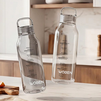 Nouvelle Bouteille d'Eau Sportive Réutilisable 2026 en Matériau Sans BPA, Anti-Fuite, pour Boire Directement, Idéale pour les Voyages en Plein Air et le Camping