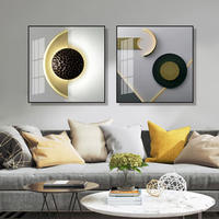 Peinture Murale Abstraite de Nature Morte Tendance, Décoration d'Intérieur en Gros, Affiche Moderne de Luxe en Aquarelle HD, Impression sur Papier, Peinture sur Porcelaine Cristalline