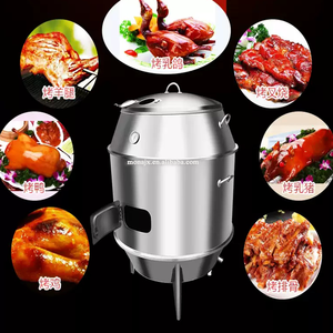 Horno de acero inoxidable <span class=keywords><strong>para</strong></span> asar patos, utensilio de cocina de carbón <span class=keywords><strong>para</strong></span> pollo, venta al por mayor, gran oferta - Product Image 2