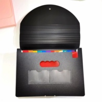 Produits de classement format A4, sac en plastique maillé PP, mallette de bureau, organiseur de documents professionnels, boîte noire, dossiers extensibles