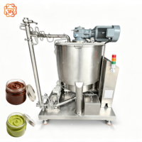 TUORONG 300L Chocolade Kogelmolen Volledige Chocolade Kogelmolenmachine Met Magnetisch Filter voor het malen van chocolade en notenjam