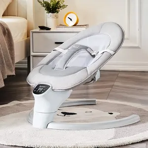 automatic bouncer baby Suppliers-Vibrating baby rocking chair bouncer automatic electric baby swing with lovely toys