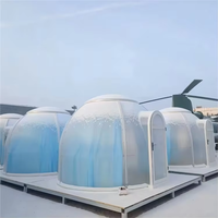Tentes de camping en dôme en polycarbonate Full House, offres de salons professionnels en plein air en vente