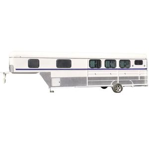 Remorque <span class=keywords><strong>de</strong></span> <span class=keywords><strong>transport</strong></span> <span class=keywords><strong>de</strong></span> <span class=keywords><strong>chevaux</strong></span> <span class=keywords><strong>de</strong></span> style vintage avec logement, remorque à double essieu galvanisée à chaud, personnalisable. - Product Image 5