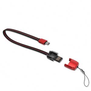 Câble de charge et de données USB portable à fixation rapide pour le cou, nouveau design, pour iPhone, Samsung, Xiaomi, Redmi, Motorola, <span class=keywords><strong>Lenovo</strong></span> - Product Image 1