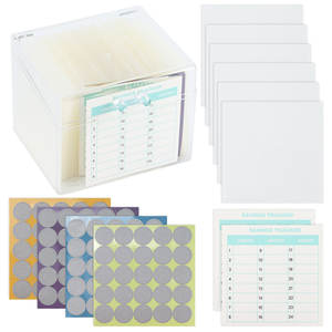 Desafío de <span class=keywords><strong>ahorro</strong></span> de <span class=keywords><strong>52</strong></span> <span class=keywords><strong>semanas</strong></span> Carpeta para ahorrar dinero Sobres de libros de presupuesto reutilizables con cubierta esmerilada de efectivo Organizador de dinero en efectivo - Product Image 5