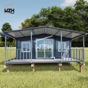 20ft יוקרה נייד מודולרי פלדה להרחבה בית 1-4 חדר שינה ידידותי לסביבה בניין משרדים - Product Image 6