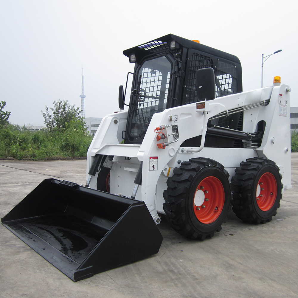 Fast Delivery Construction Engineering Skid Steer Loader With Forest Mulcher