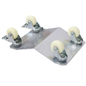 Plataforma rodante de acero de alta resistencia DB para transporte de vehículos, capacidad de 6000 libras, 4 ruedas. - Product Image 6