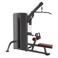 Máquina Comercial ATICOL para Ejercicios de Pulldown y Remo, Equipo de Gimnasio para Entrenamiento de Fuerza en Centros de Fitness