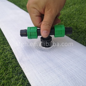 Système d'irrigation <span class=keywords><strong>à</strong></span> bande d'égouttage, <span class=keywords><strong>tuyau</strong></span> plat en plastique PE PP avec connecteur fileté pour soudage - Product Image 4